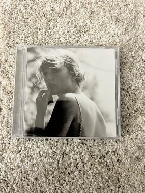 Taylor Swift "folklore" CD — Black & White Cover